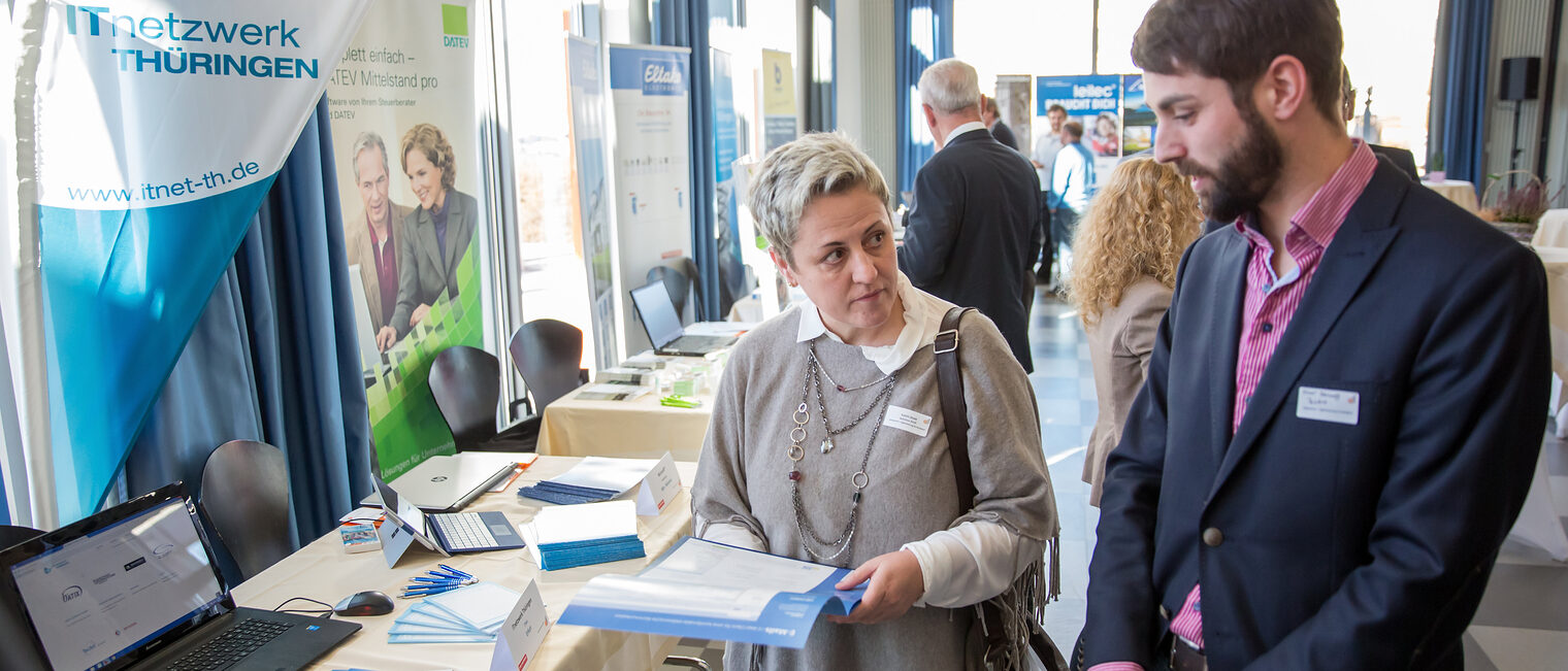 Symposium - Digitalisierung im Handwerk am 03.11.2015 im Berufsbildungszentrum des Handwerks in Erfurt ( Thueringen ). Foto: Michael Reichel/arifoto.de Schlagwort(e): Digitalisierung, Handwerk, lth