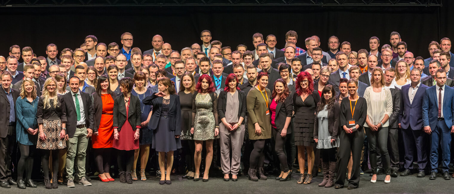 Meisterehrung der Handwerkskammer Erfurt , aufgenommen am 18.02.2017 in der Messehalle Erfurt ( Thueringen ) Foto: HWK Erfurt/arifoto.de Schlagwort(e): lth, Handwerk