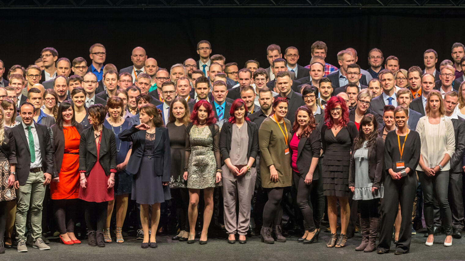 Meisterehrung der Handwerkskammer Erfurt , aufgenommen am 18.02.2017 in der Messehalle Erfurt ( Thueringen ) Foto: HWK Erfurt/arifoto.de Schlagwort(e): lth, Handwerk