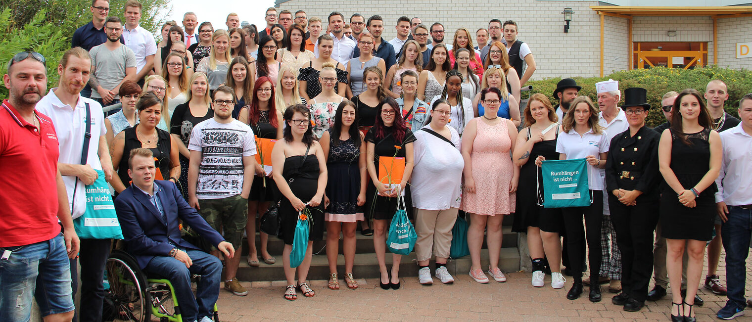 Gruppenbild Gesellenfreisprechung