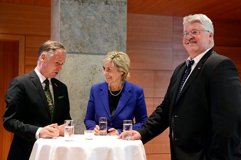 Impressionen vom Gemeinsamen Jahresempfang der Industrie- und Handelskammer Erfurt und Handwerkskammer Erfurt am 29. August 2019 im congress centrum neue weimarhalle in Weimar 