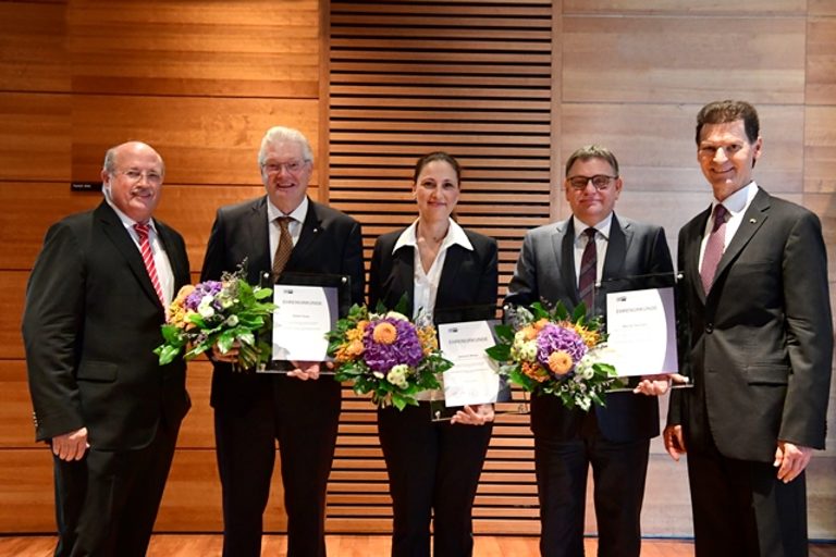 Impressionen vom Gemeinsamen Jahresempfang der Industrie- und Handelskammer Erfurt und Handwerkskammer Erfurt am 29. August 2019 im congress centrum neue weimarhalle in Weimar 