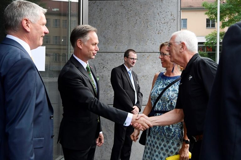 Impressionen vom Gemeinsamen Jahresempfang der Industrie- und Handelskammer Erfurt und Handwerkskammer Erfurt am 29. August 2019 im congress centrum neue weimarhalle in Weimar 