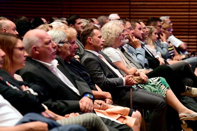 Impressionen vom Gemeinsamen Jahresempfang der Industrie- und Handelskammer Erfurt und Handwerkskammer Erfurt am 29. August 2019 im congress centrum neue weimarhalle in Weimar 