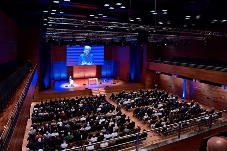 Impressionen vom Gemeinsamen Jahresempfang der Industrie- und Handelskammer Erfurt und Handwerkskammer Erfurt am 29. August 2019 im congress centrum neue weimarhalle in Weimar 