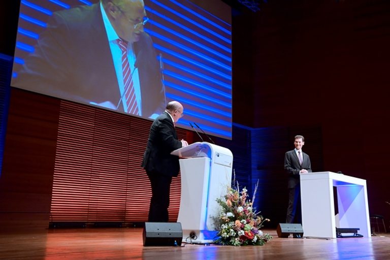 Impressionen vom Gemeinsamen Jahresempfang der Industrie- und Handelskammer Erfurt und Handwerkskammer Erfurt am 29. August 2019 im congress centrum neue weimarhalle in Weimar 