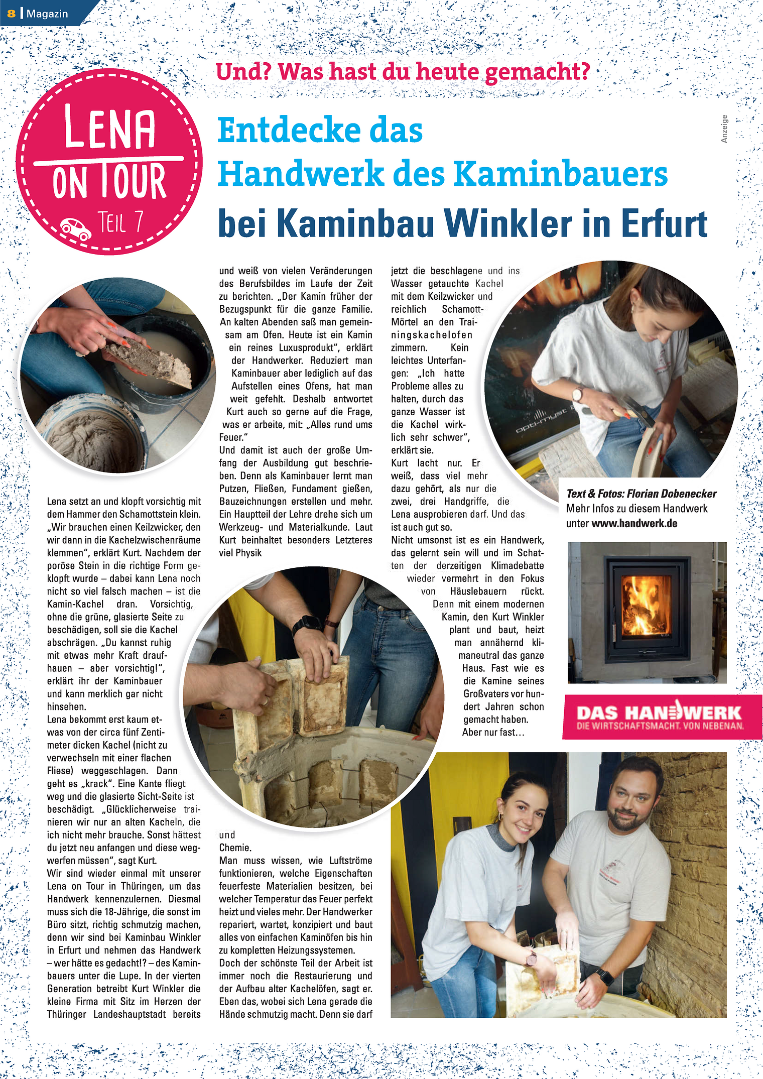 LENA ON TOUR Teil 7, t.akt Magazin November 2019_2