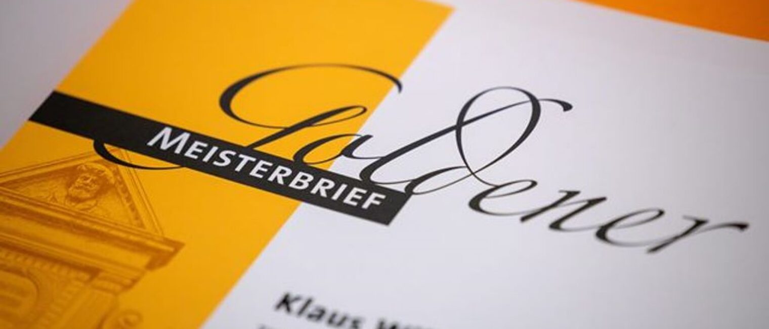 Goldener Meisterbrief