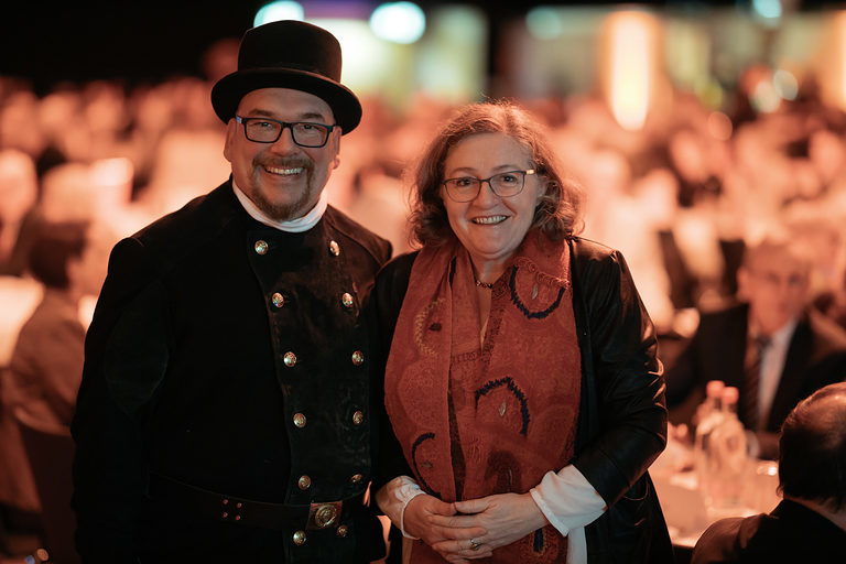 08.02.2020, Erfurt: Meisterfeier der Handwerkskammer Erfurt auf der Messe. Schlagwort(e): lth Handwerk Meister