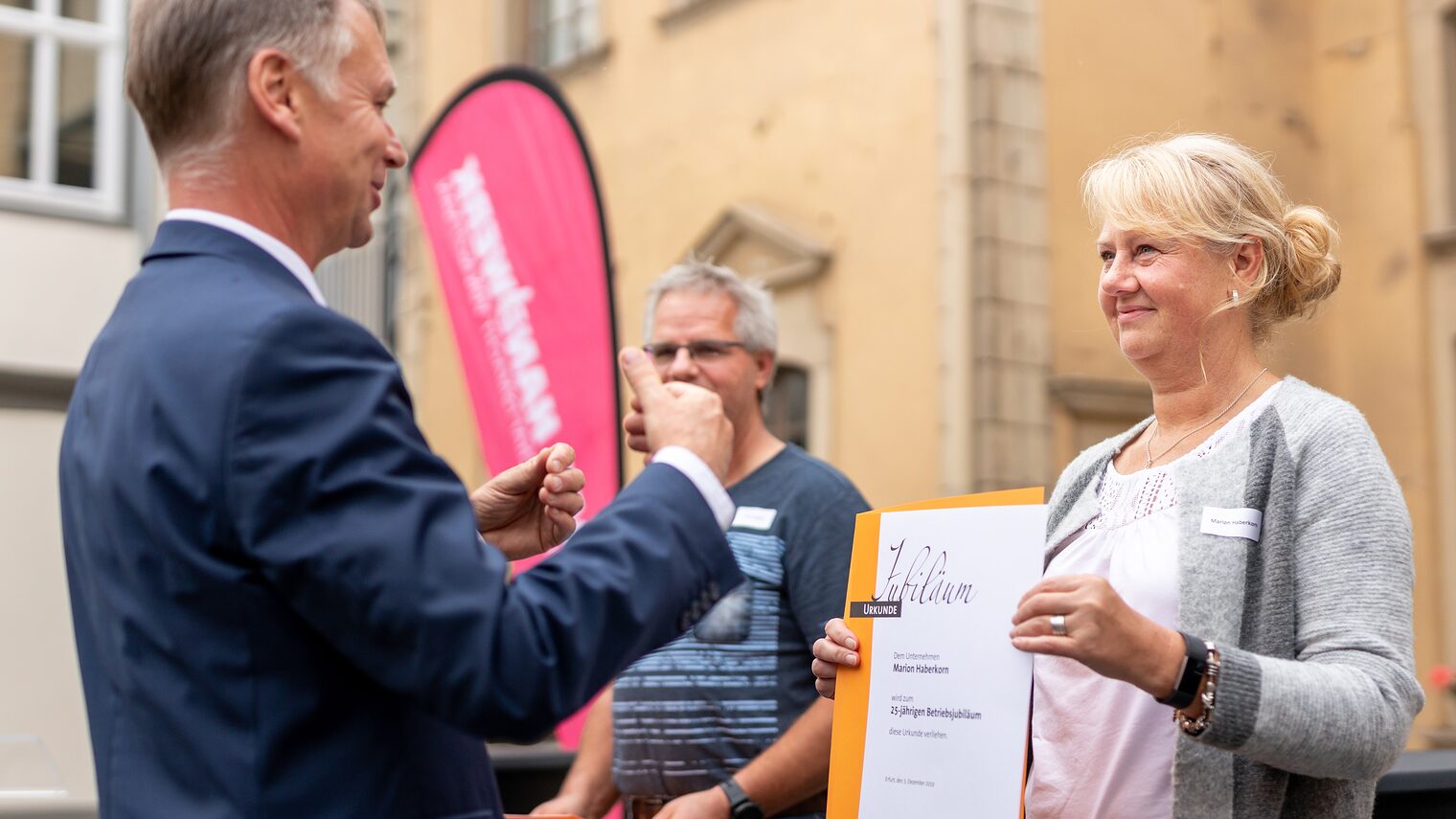 Herzlichen Glückwunsch unseren 25-jährigen Betriebsjubilaren 2020!