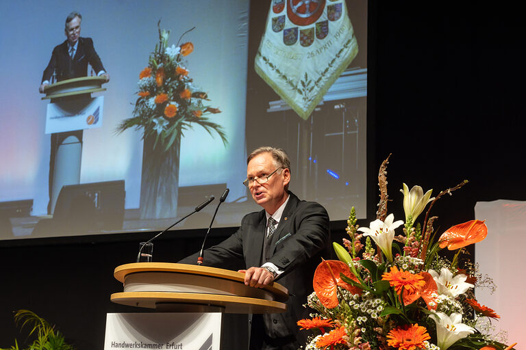 Meisterfeier Handwerkskammer Erfurt auf der Messe Erfurt Schlagwort(e): lth Handwerk HWK Meisterbriefe