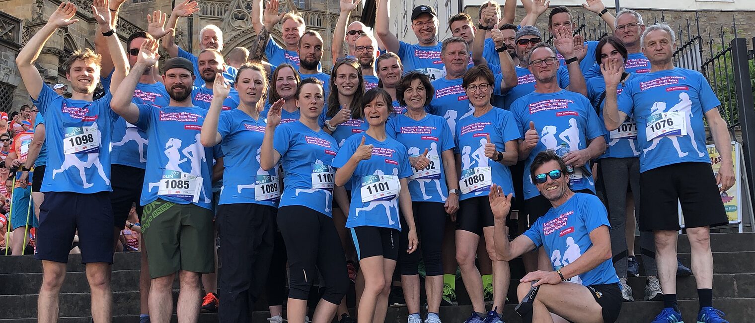 Das Team "Handwerk" war auch 2022 wieder beim RUN Unternehmenslauf in Erfurt dabei.