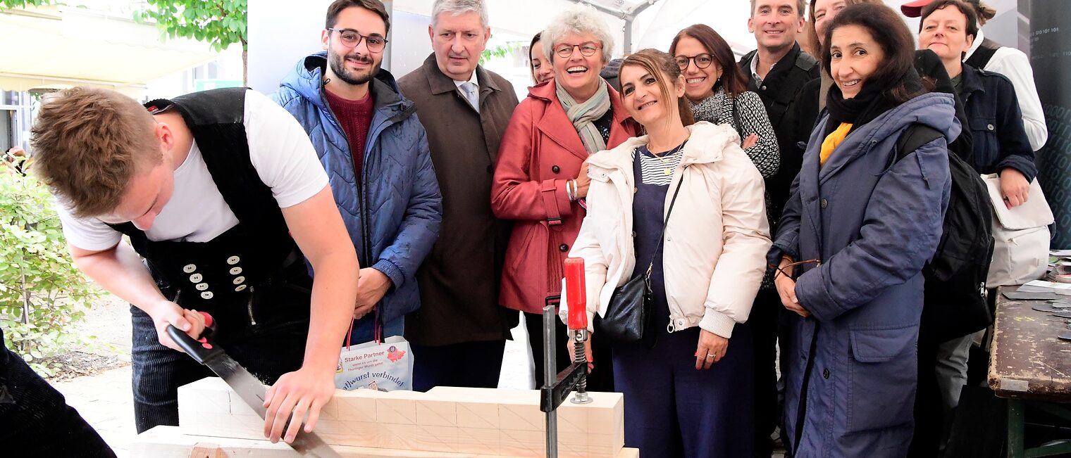 Delegation aus Lille besucht die Handwerkskammer Erfurt.