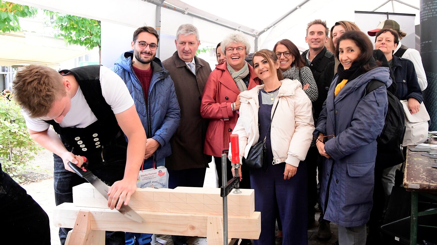 Delegation aus Lille besucht die Handwerkskammer Erfurt.