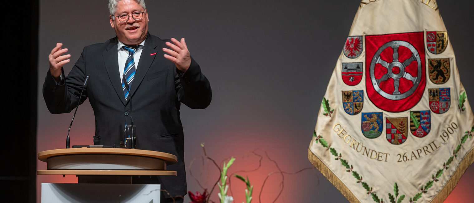 Meisterfeier der Handwerkskammer Erfurt in der Messehalle 1. Schlagwort(e): lth Handwerk