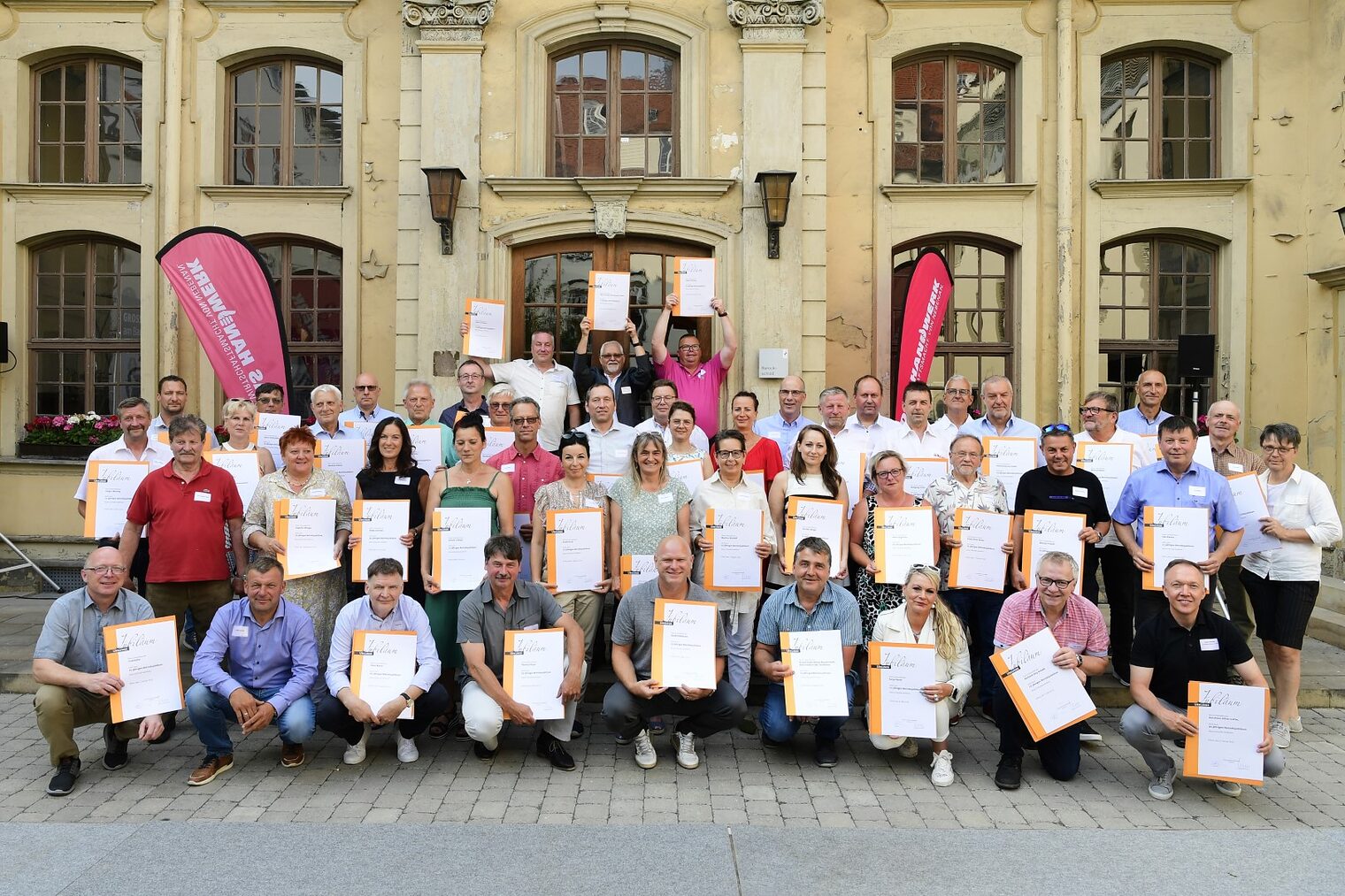 Auszeichnungsveranstaltung zum 25-jährigen Betriebsjubiläum 2023 in Erfurt.