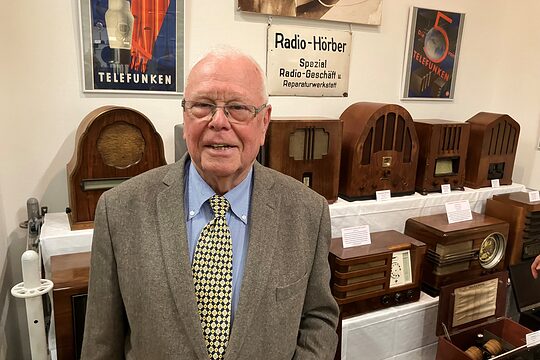 Hans-Joachim Liesenfeld ist der Motor der Sonderausstellung zum 100-jährigen Jubiläum im Heimatmuseum in Heilbad Heiligenstadt. 