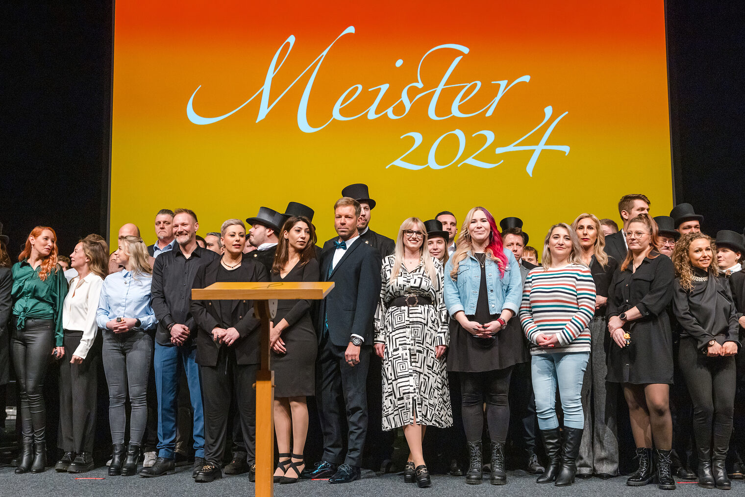 Meisterfeier 2024 der Handwerkskammer Erfurt auf der Messe. Schlagwort(e): lth