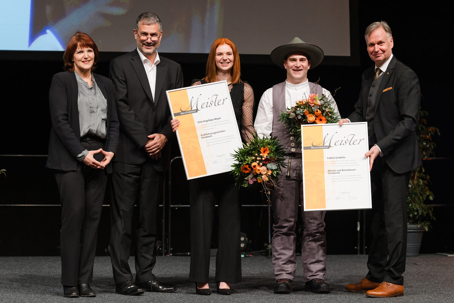 Meisterfeier 2024 der Handwerkskammer Erfurt auf der Messe. Schlagwort(e): lth