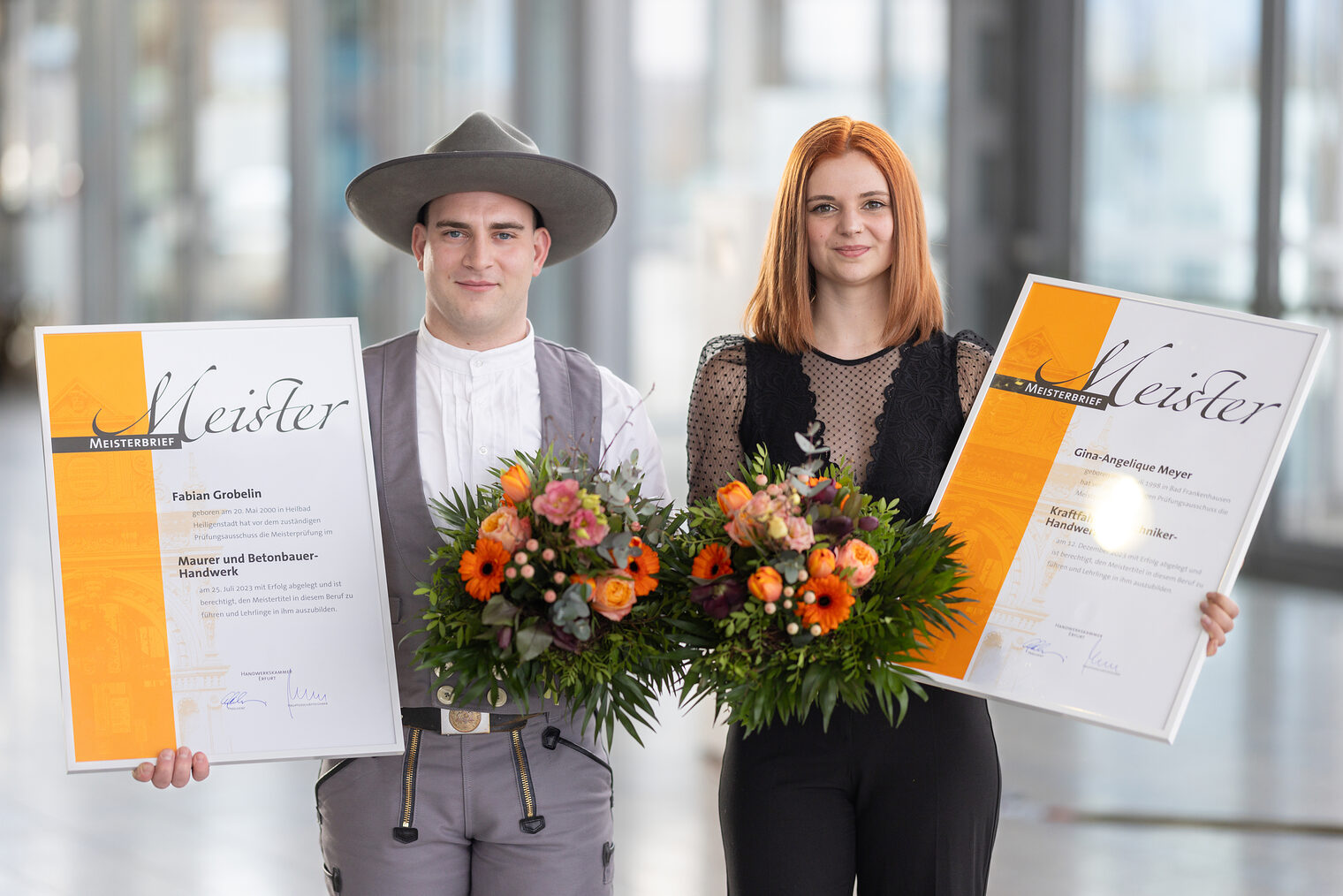 Meisterfeier 2024 der Handwerkskammer Erfurt auf der Messe. Schlagwort(e): lth