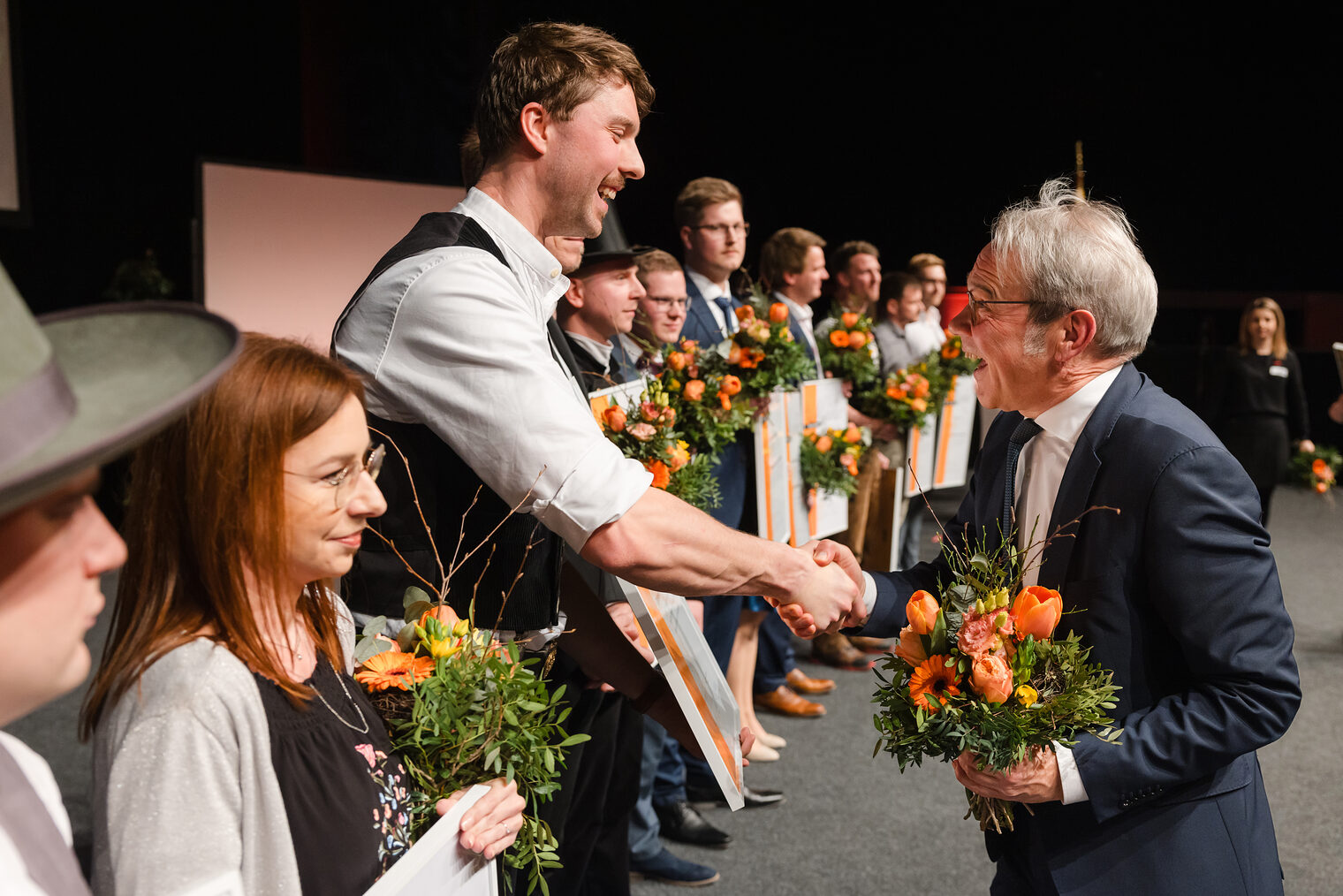 Meisterfeier 2024 der Handwerkskammer Erfurt auf der Messe. Schlagwort(e): lth