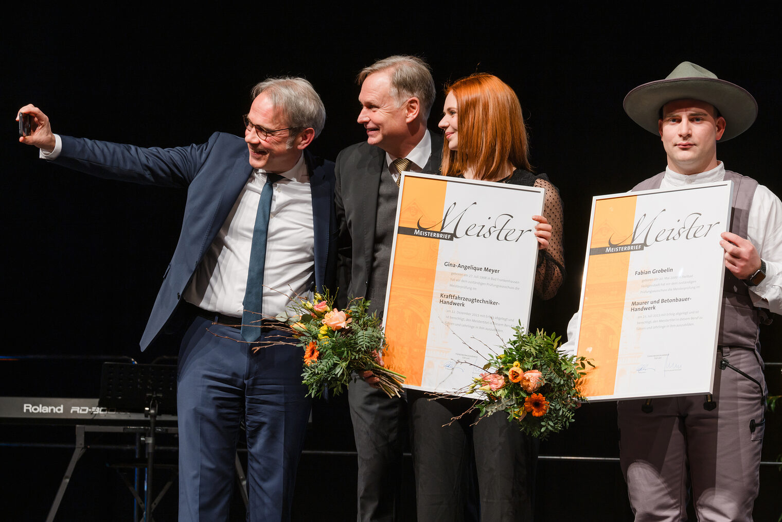 Meisterfeier 2024 der Handwerkskammer Erfurt auf der Messe. Schlagwort(e): lth