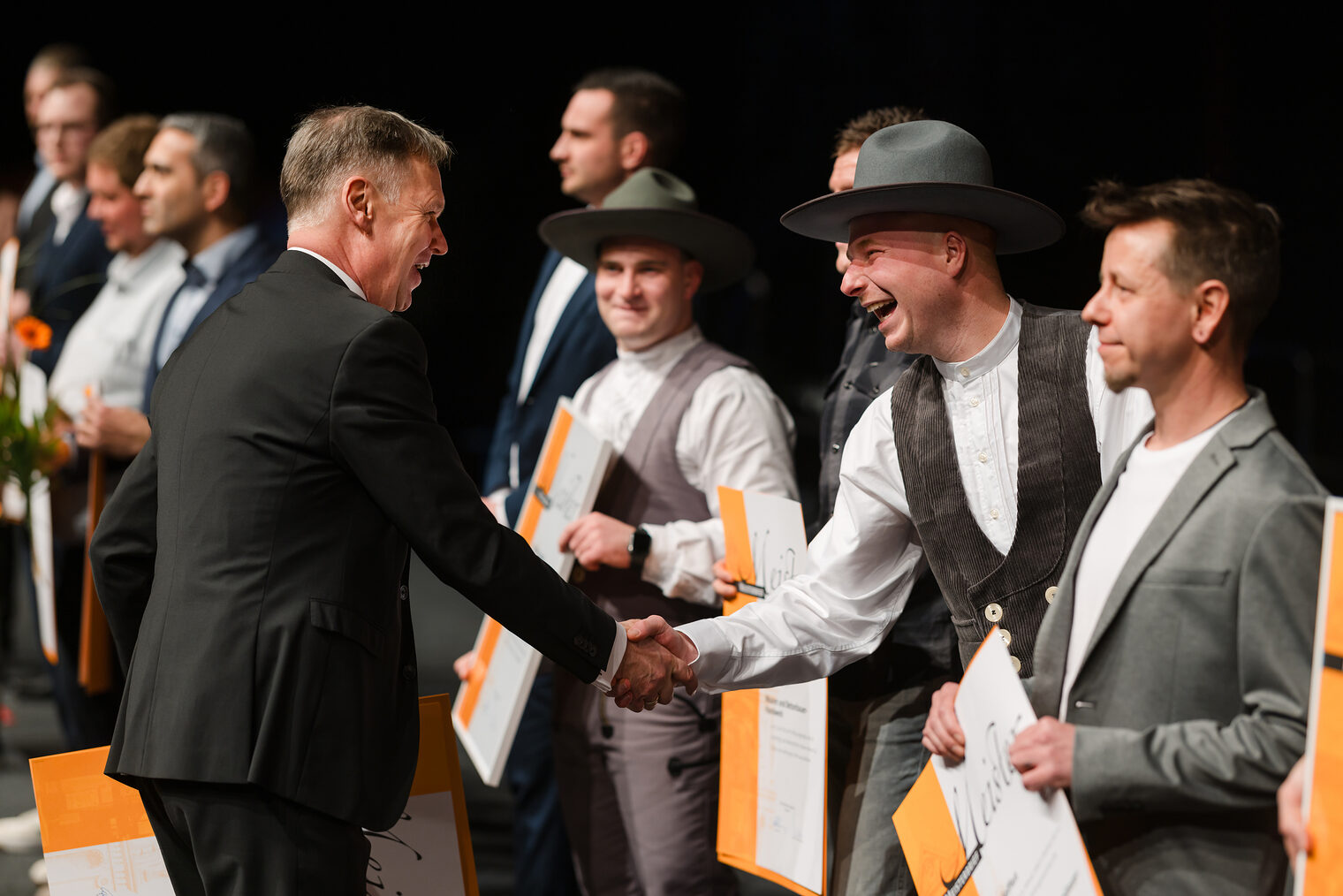 Meisterfeier 2024 der Handwerkskammer Erfurt auf der Messe. Schlagwort(e): lth