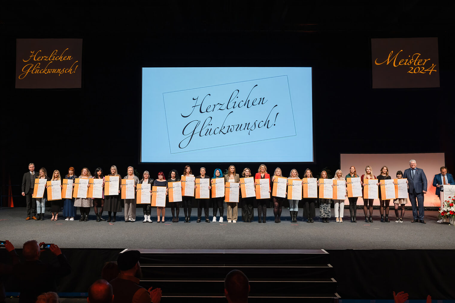 Meisterfeier 2024 der Handwerkskammer Erfurt auf der Messe. Schlagwort(e): lth