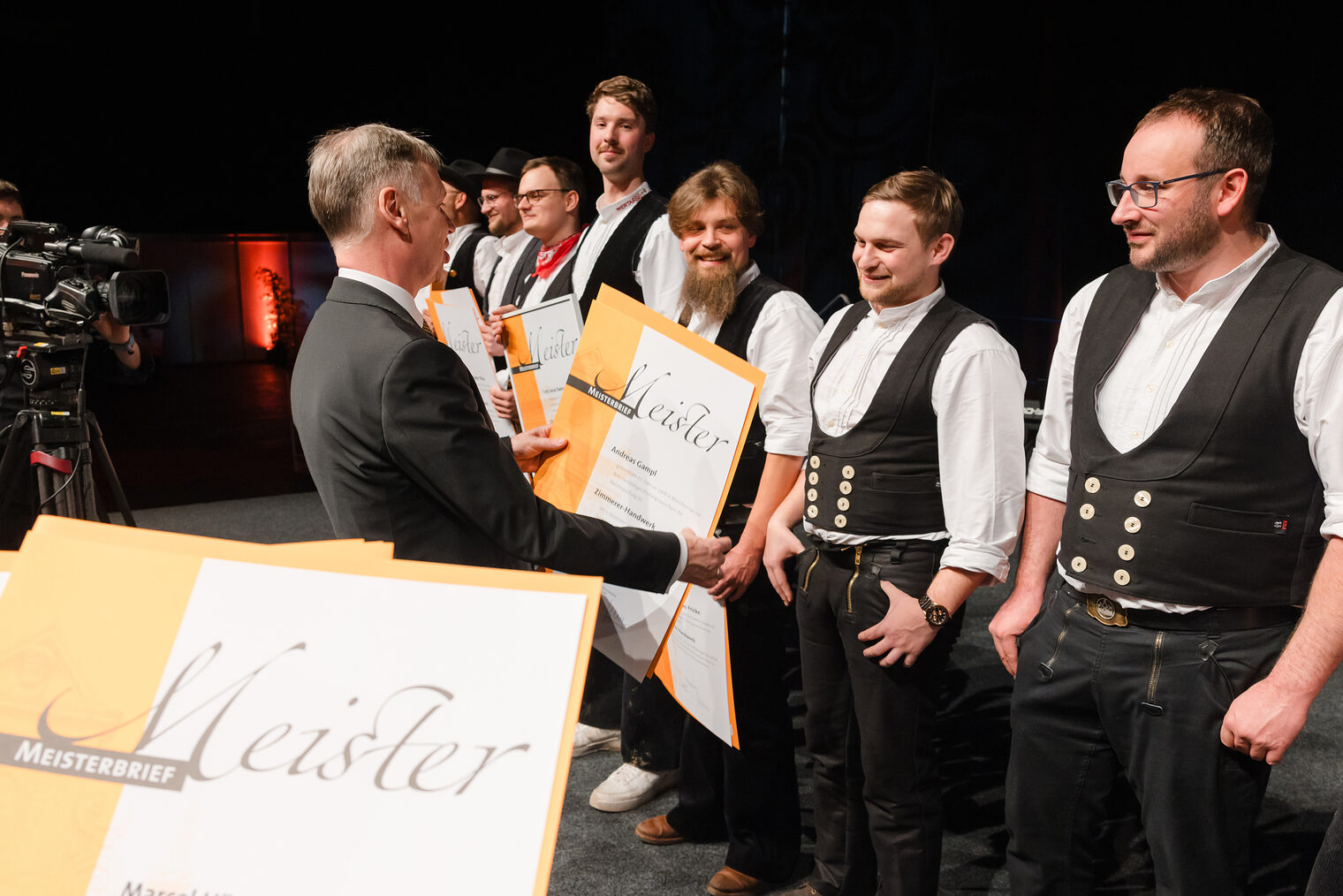 Meisterfeier 2024 der Handwerkskammer Erfurt auf der Messe. Schlagwort(e): lth