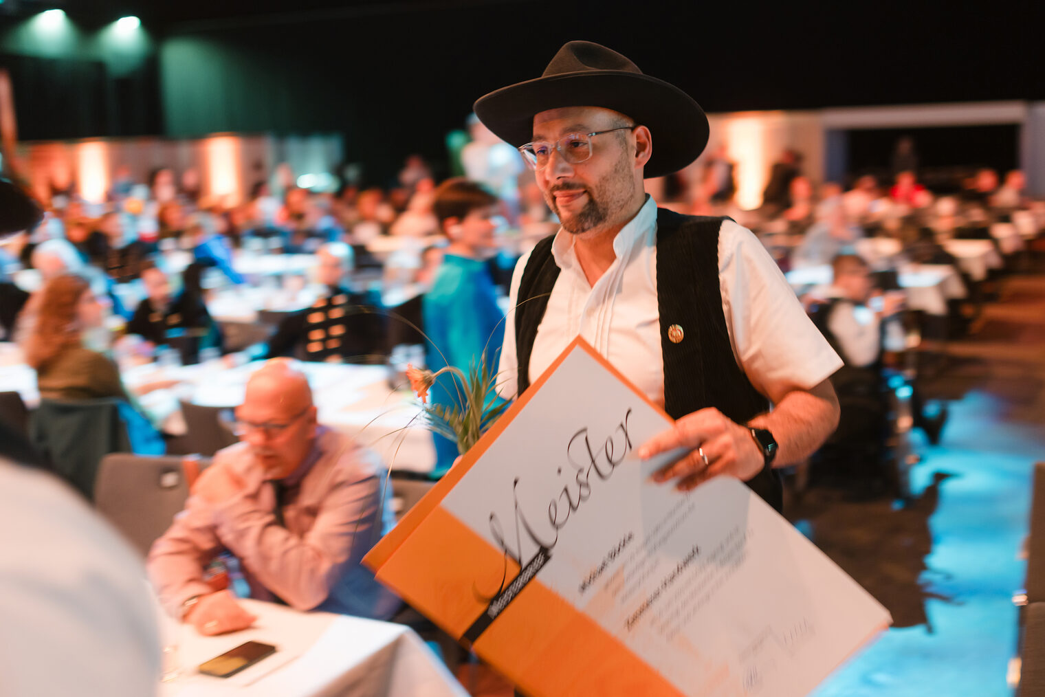 Meisterfeier 2024 der Handwerkskammer Erfurt auf der Messe. Schlagwort(e): lth