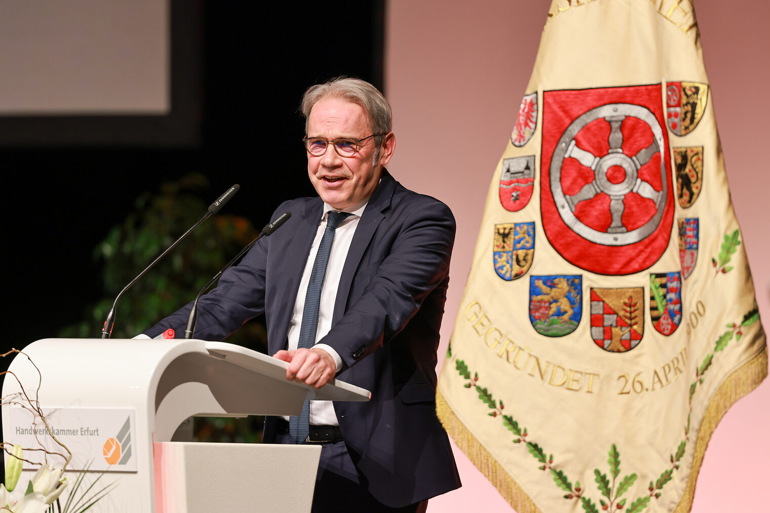 Meisterfeier 2024 der Handwerkskammer Erfurt auf der Messe. Schlagwort(e): lth