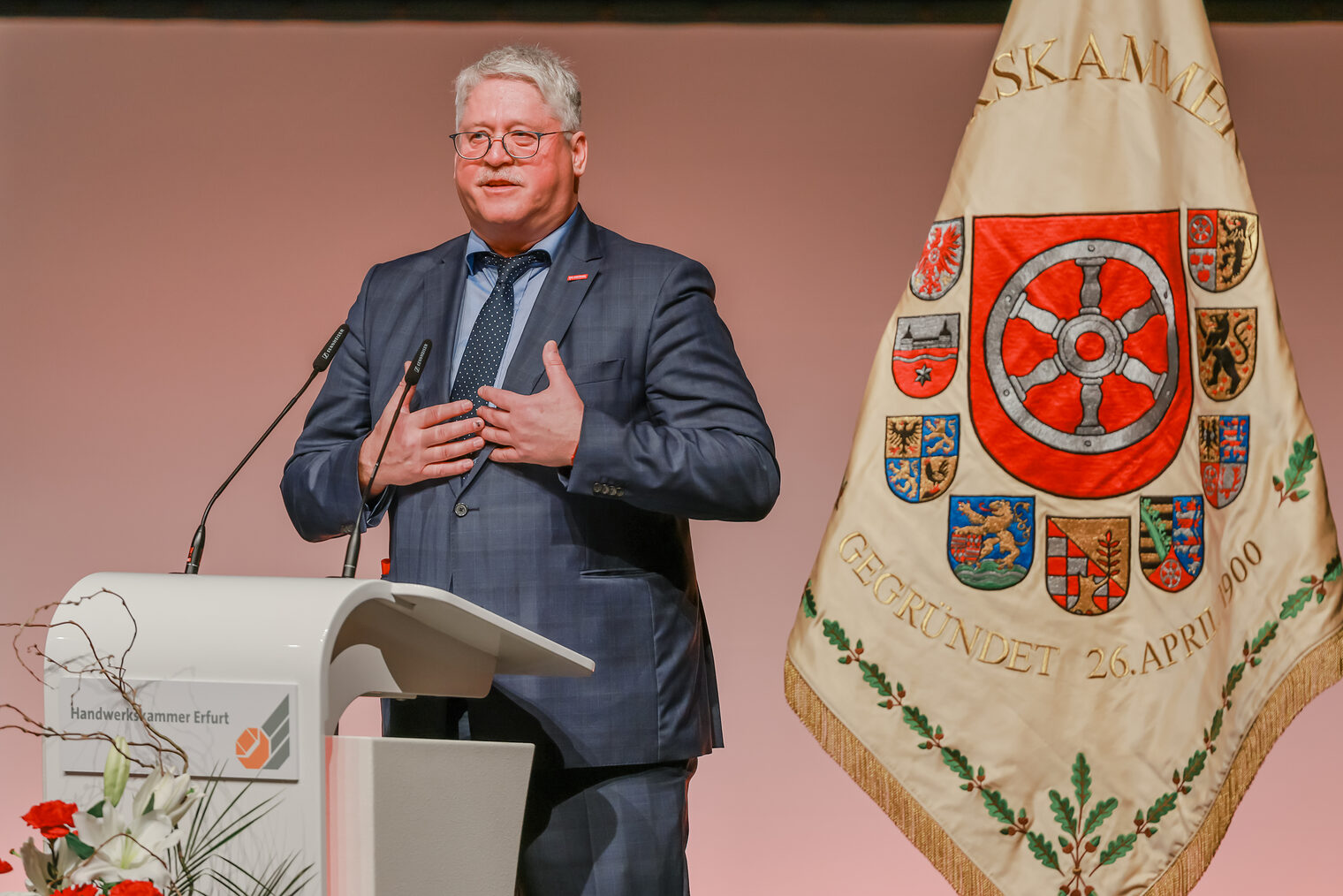 Meisterfeier 2024 der Handwerkskammer Erfurt auf der Messe. Schlagwort(e): lth