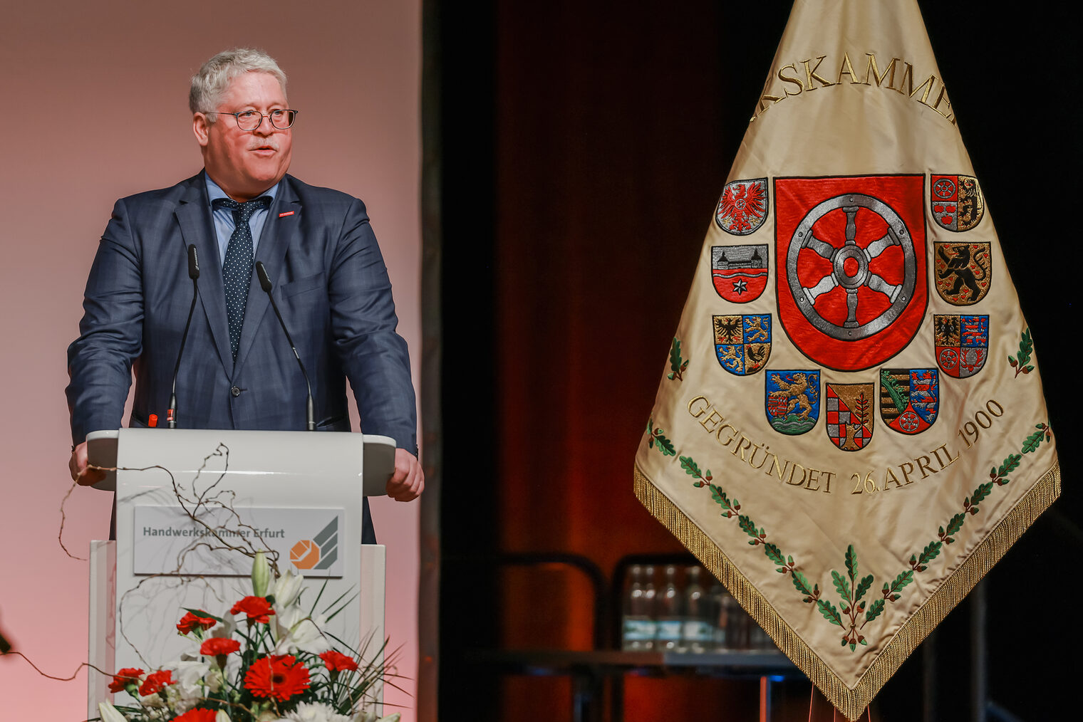 Meisterfeier 2024 der Handwerkskammer Erfurt auf der Messe. Schlagwort(e): lth