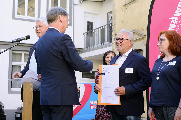 25-jähriges Betriebsjubiläum 2024: Handwerkskammer Erfurt zeichnet Betriebe mit 25-jähriger Geschichte aus. Ein Vierteljahrhundert erstklassige Handwerksarbeit: Herzlichen Glückwunsch zu 25 erfolgreichen Betriebsjahren!