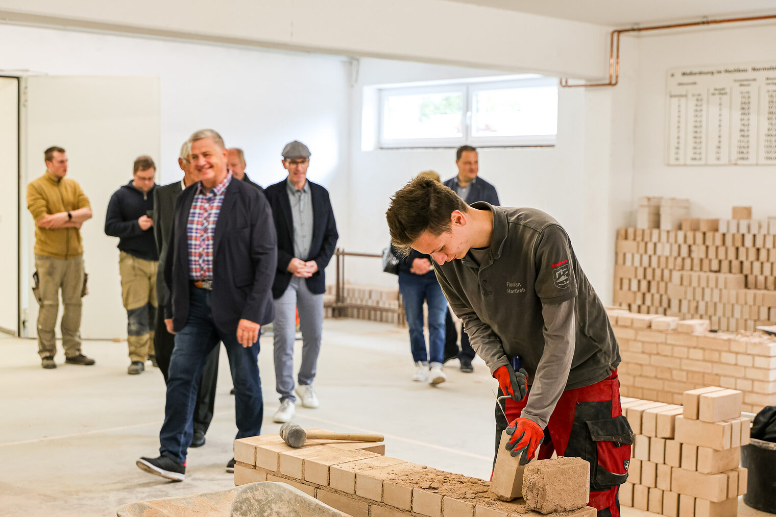 Beim Tag der offenen Tür konnten sich Interessierte von der Arbeit im Ausbildungszentrum in Leinefelde-Worbis überzeugen. 